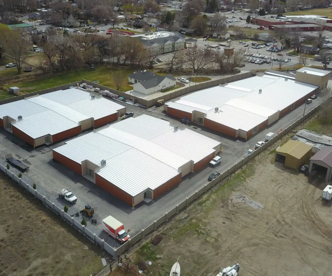 SoJo Storage completed facility aerial