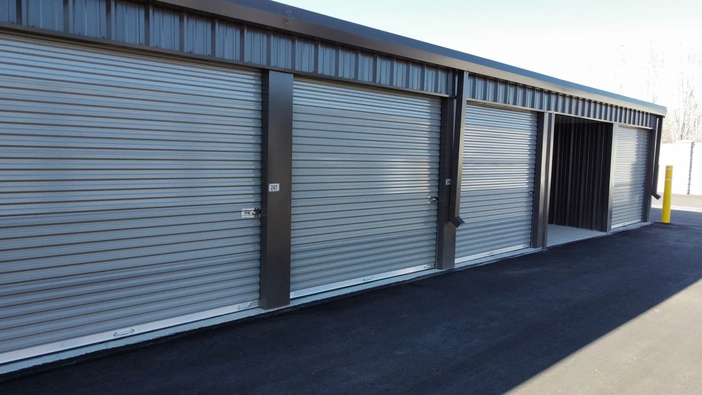 Charleston drive-up storage units exterior