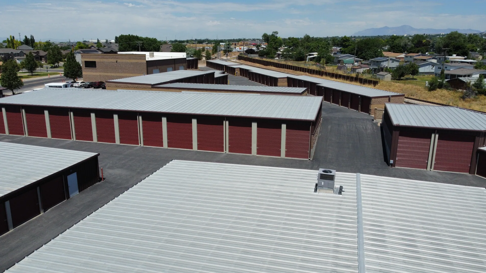 Layton Crossing facility from above
